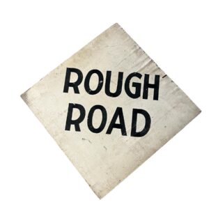 Panneau routier anglais ww2