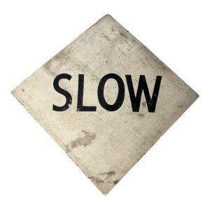 Panneau routier anglais ww2