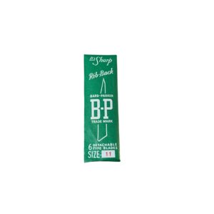 Paquet lames scalpel N°11