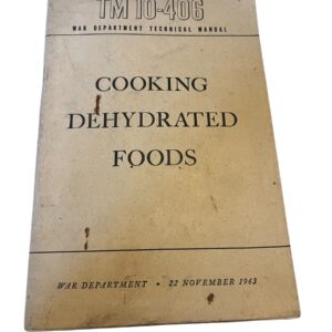 TM 10-406 Cooking