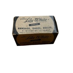 Bandage Gauze Roller Lily White