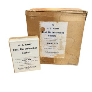 First Aid instruction avec carton item 20310