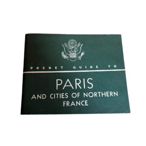 Pocket guide to Paris