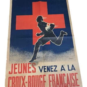 Affiche Jeunes Croix rouge Française