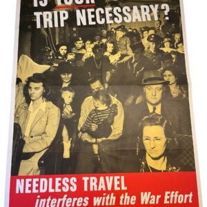 Affiche US Is your trip necessary ?