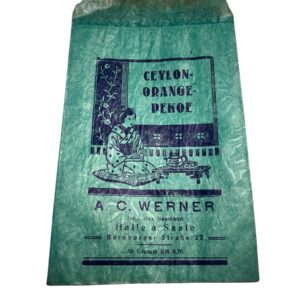 Sachet thé allemand ww2